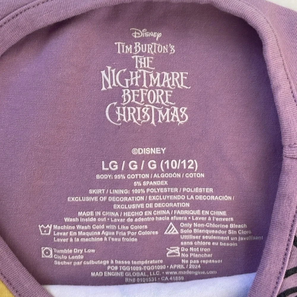 Disney Tim Burton The Nightmare Before Christmas Play Dress Large (10/12)
